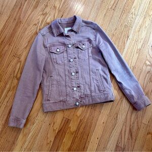 Denim AG Jacket in Rose Pink